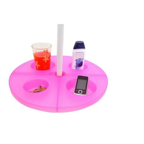 Mesa Dobrável Para Guarda-Sol Mor Rosa Menor preço em Mesa Dobrável Para Guarda-Sol Mor Rosa