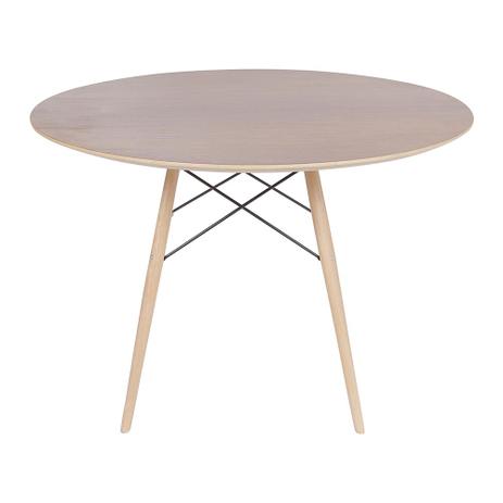 Mesa Eames Eiffel DSW Redonda 100cm Imbuia - Or design Menor preço em Mesa Eames Eiffel DSW Redonda 100cm Imbuia - Or design