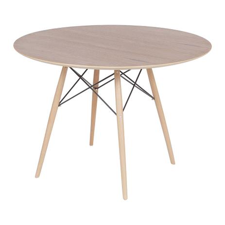 Mesa Eames Eiffel DSW Redonda 120cm Freijó - Or design Menor preço em Mesa Eames Eiffel DSW Redonda 120cm Freijó - Or design