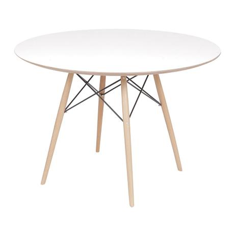 Mesa Eames Eiffel DSW Redonda 90cm Branca - Or design Menor preço em Mesa Eames Eiffel DSW Redonda 90cm Branca - Or design