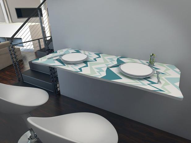 Menor preço em Mesa Gourmet  Dobrável  Caribe 68 x 45 - Maalu Decor - Ides