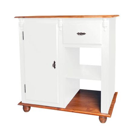 Mesa Ilha Cozinha 1 Portas e 1 Gaveta - Wood Prime NL 11644 - Wood prime - nl Menor preço em Mesa Ilha Cozinha 1 Portas e 1 Gaveta - Wood Prime NL 11644 - Wood prime - nl