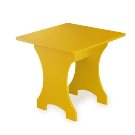 Mesa Infantil Clei Kit Cubos Baby Bramov Móveis Amarelo Menor preço em Mesa Infantil Clei Kit Cubos Baby Bramov Móveis Amarelo