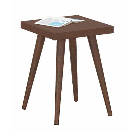 Mesa Lateral Alpha Classic 40 cm Ruggine - Plata moveis Menor preço em Mesa Lateral Alpha Classic 40 cm Ruggine - Plata moveis