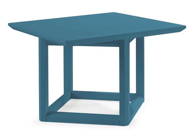 Mesa Lateral Baixa Square Azul - Máxima Menor preço em Mesa Lateral Baixa Square Azul - Máxima
