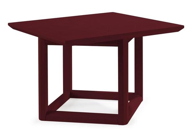 Mesa Lateral Baixa Square Bordo - Máxima Menor preço em Mesa Lateral Baixa Square Bordo - Máxima