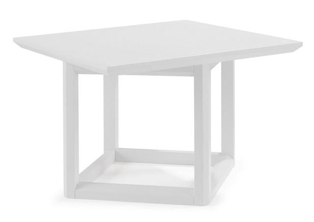 Mesa Lateral Baixa Square Branco - Máxima Menor preço em Mesa Lateral Baixa Square Branco - Máxima