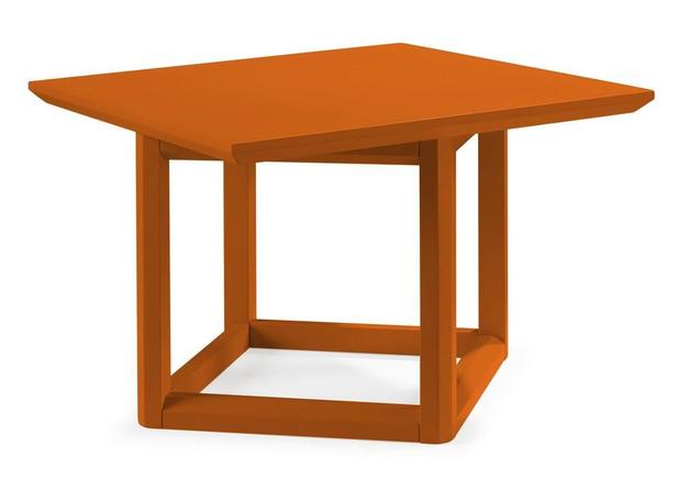 Mesa Lateral Baixa Square Laranja Novo - Máxima Menor preço em Mesa Lateral Baixa Square Laranja Novo - Máxima