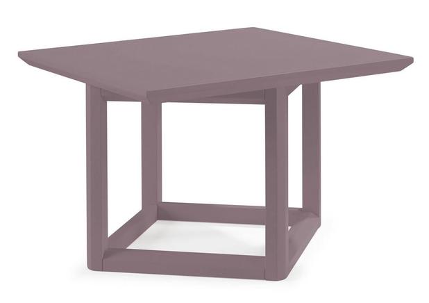 Mesa Lateral Baixa Square Lilás - Máxima Menor preço em Mesa Lateral Baixa Square Lilás - Máxima