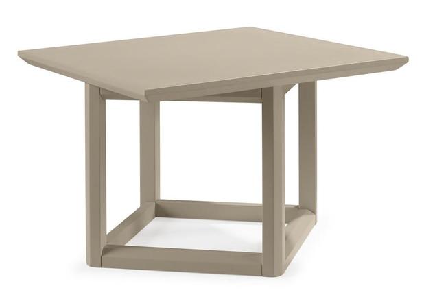 Mesa Lateral Baixa Square Marrom Claro - Máxima Menor preço em Mesa Lateral Baixa Square Marrom Claro - Máxima