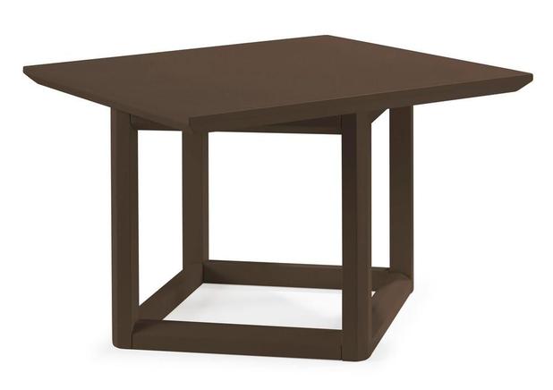 Mesa Lateral Baixa Square Marrom Escuro - Máxima Menor preço em Mesa Lateral Baixa Square Marrom Escuro - Máxima