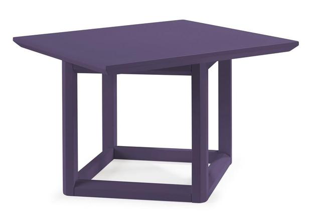 Mesa Lateral Baixa Square Roxo - Máxima Menor preço em Mesa Lateral Baixa Square Roxo - Máxima