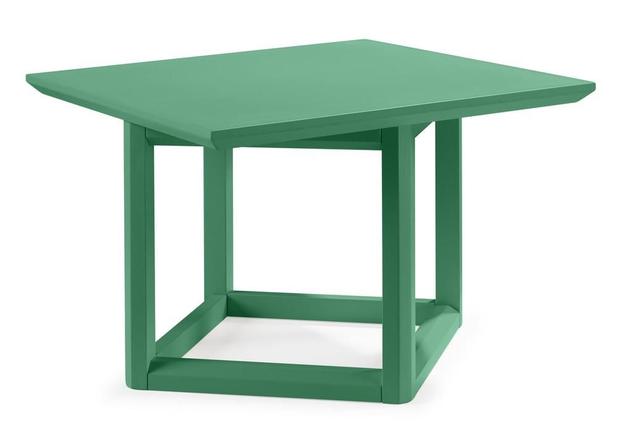 Mesa Lateral Baixa Square Verde Anis - Máxima Menor preço em Mesa Lateral Baixa Square Verde Anis - Máxima