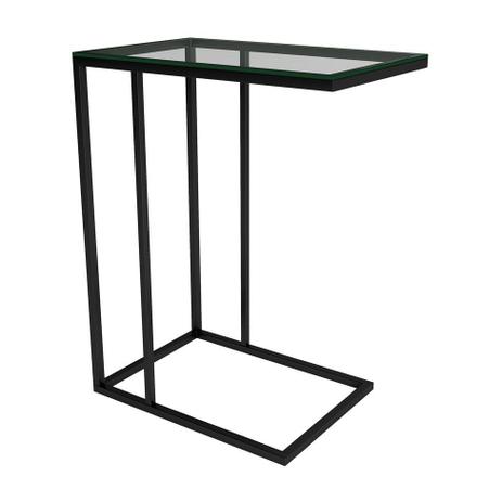 Mesa Lateral Encaixe Elena Preta - Mobly Menor preço em Mesa Lateral Encaixe Elena Preta - Mobly