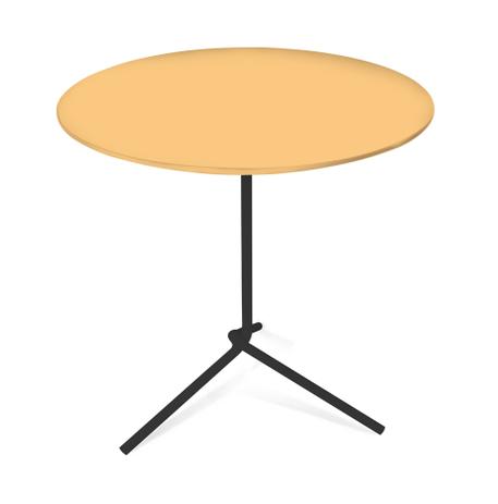 Mesa Lateral Flip Color 40x53cm Bege - Allstate Menor preço em Mesa Lateral Flip Color 40x53cm Bege - Allstate