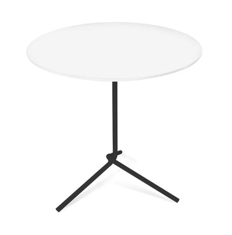 Menor preço em Mesa Lateral Flip Color 40x53cm Branco - Allstate