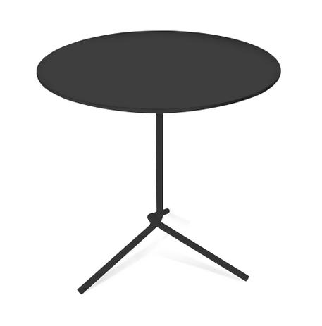 Menor preço em Mesa Lateral Flip Color 40x53cm Preto - Allstate
