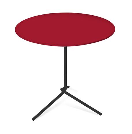 Mesa Lateral Flip Color 40x63cm Vinho - Allstate Menor preço em Mesa Lateral Flip Color 40x63cm Vinho - Allstate