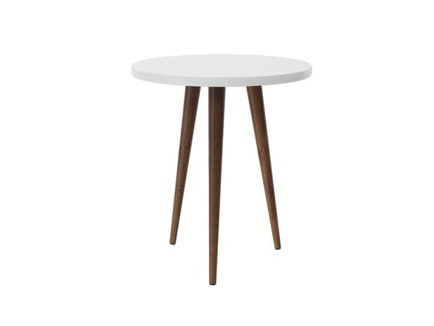 Mesa Lateral Legs - Branca - Patrimar Menor preço em Mesa Lateral Legs - Branca - Patrimar