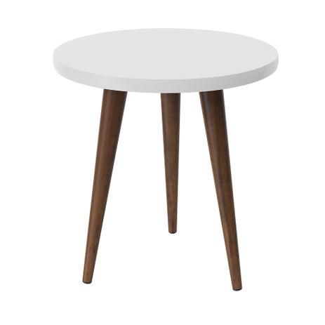 Mesa Lateral Legs I Branco - Patrimar Menor preço em Mesa Lateral Legs I Branco - Patrimar