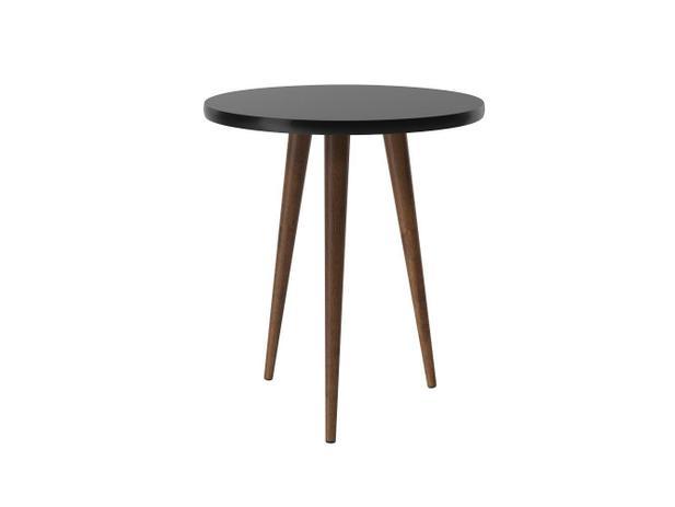 Mesa Lateral Legs Preta - Patrimar Móveis Menor preço em Mesa Lateral Legs Preta - Patrimar Móveis