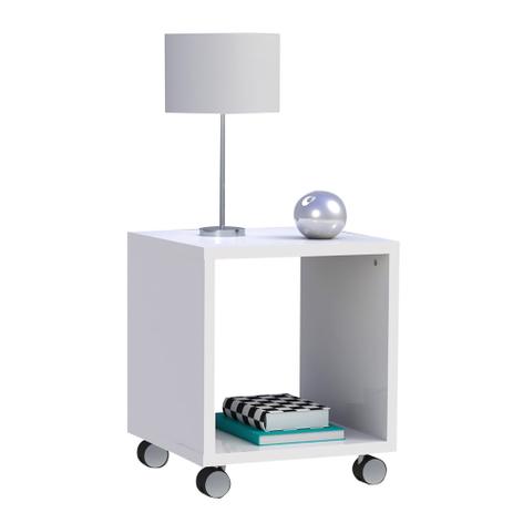 Mesa Lateral Livorno Branca - Mobly Menor preço em Mesa Lateral Livorno Branca - Mobly