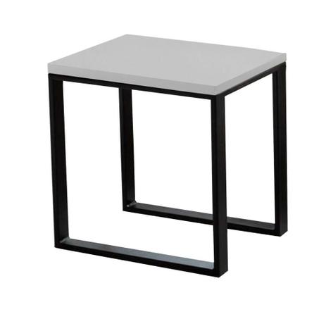 Mesa Lateral Manhattan 33 cm Off-White - São bernardo móveis é boa?