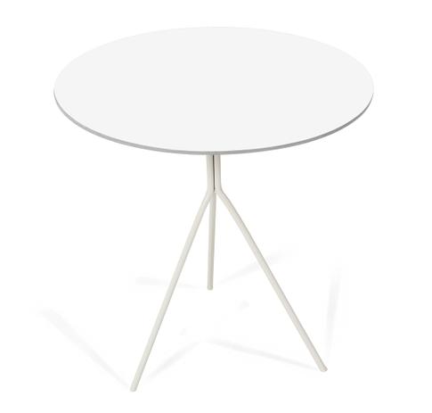 Mesa Lateral Melissa Color (50x63h) Pé Bco/Branco - Allstate Menor preço em Mesa Lateral Melissa Color (50x63h) Pé Bco/Branco - Allstate