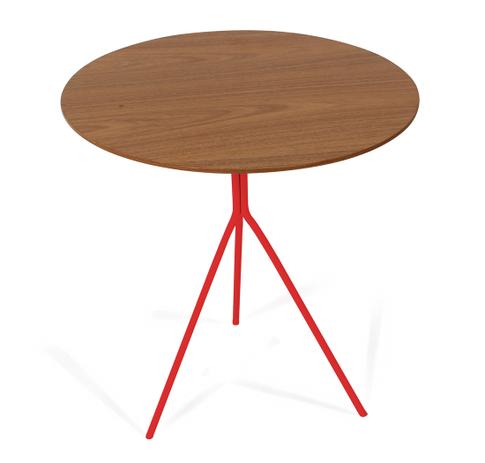 Mesa Lateral Melissa MDF (50x63h) Pé Vermelho/Pau Ferro - Allstate é ruim? Mesa Lateral Melissa MDF (50x63h) Pé Vermelho/Pau Ferro - Allstate é boa?