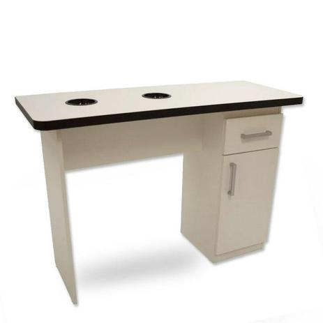 Mesa Manicure Mdf Profissional Com Tigelas, Gavetas E Porta - Dompel Menor preço em Mesa Manicure Mdf Profissional Com Tigelas, Gavetas E Porta - Dompel