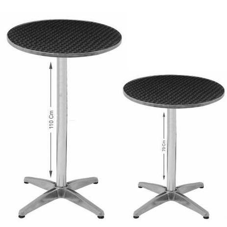 Mesa mesinha alta ajustavel com 2 posições e regulagem de altura60cm para bar, sacada - Mor Menor preço em Mesa mesinha alta ajustavel com 2 posições e regulagem de altura60cm para bar, sacada - Mor