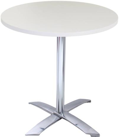 Mesa Nevada 80 cm Tampo Branco Redondo Base Aluminio - 38523 - Sun house Menor preço em Mesa Nevada 80 cm Tampo Branco Redondo Base Aluminio - 38523 - Sun house