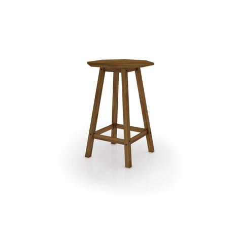 Mesa Octogonal Bistrô Imperial Móveis MPO Imbuia Menor preço em Mesa Octogonal Bistrô Imperial Móveis MPO Imbuia