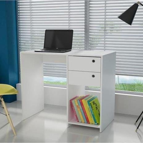 Mesa para Computador BC 38 - BRV Móveis - Branco Menor preço em Mesa para Computador BC 38 - BRV Móveis - Branco