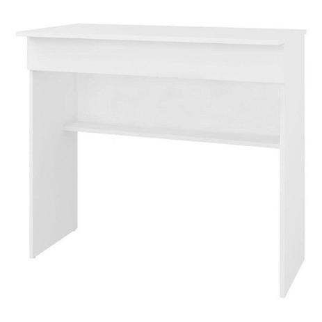 Menor preço em Mesa para Computador Notebook Escrivaninha BHO21 1 Gaveta Branco - BRV
