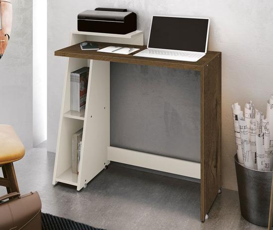 Mesa para Computador Office Zoom Nogal/Off White - EDN Móveis é boa?