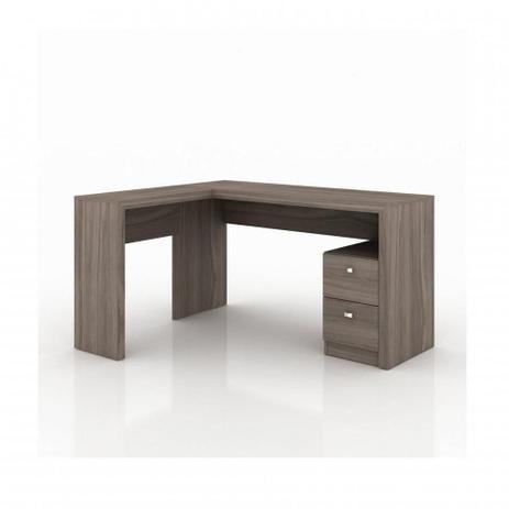 Mesa Para Escritório 74,5x135,8x113 2 Gavetas ME4129 Carvalho - Tecno Mobili Menor preço em Mesa Para Escritório 74,5x135,8x113 2 Gavetas ME4129 Carvalho - Tecno Mobili