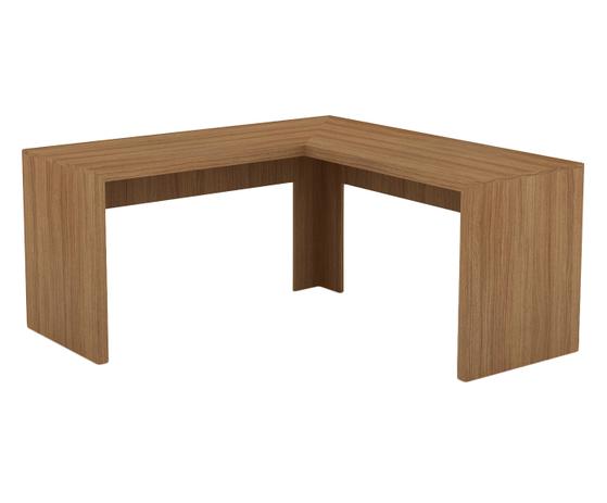 Mesa para Escritório Angular Noiw - Amêndoa - Tecnomobili Menor preço em Mesa para Escritório Angular Noiw - Amêndoa - Tecnomobili