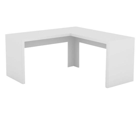 Mesa para Escritório Angular Noiw - Branca - Tecnomobili Menor preço em Mesa para Escritório Angular Noiw - Branca - Tecnomobili