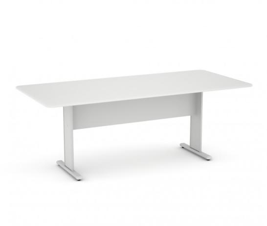 Mesa para Escritório de Reunião Retangular Maxxi Pandin - Cinza / 2,00 M Menor preço em Mesa para Escritório de Reunião Retangular Maxxi Pandin - Cinza / 2,00 M