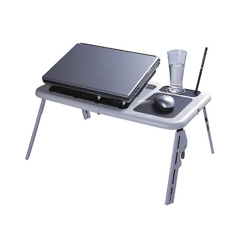 Mesa Para Notebook Com Cooler Dobrável Resistente MTN888 - Tomate Menor preço em Mesa Para Notebook Com Cooler Dobrável Resistente MTN888 - Tomate