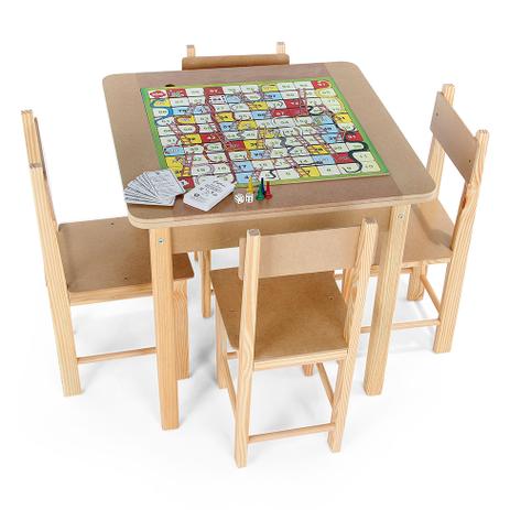 Mesa Para Recreacao MDF 5 Jogos Caixa De Papelão Colorido Carlu Brinquedos Menor preço em Mesa Para Recreacao MDF 5 Jogos Caixa De Papelão Colorido Carlu Brinquedos