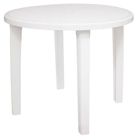 Mesa plastica montavel cassino branca - Tramontina Menor preço em Mesa plastica montavel cassino branca - Tramontina