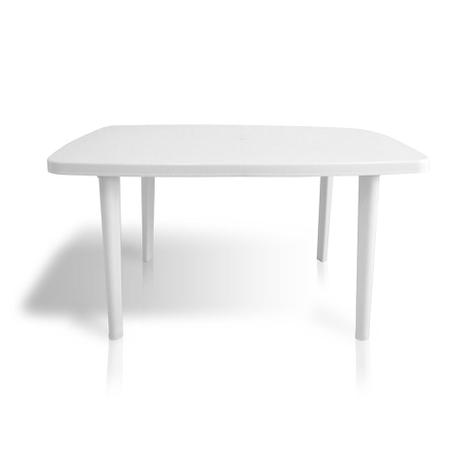 Mesa Plástica Retangular Itaparica Branca Dolfin é boa?