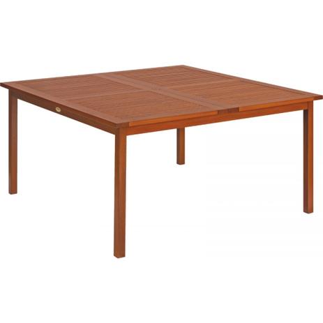 Mesa Quadrada Fitt de Madeira Jatoba Natural 8 Lugares - Tramontina Menor preço em Mesa Quadrada Fitt de Madeira Jatoba Natural 8 Lugares - Tramontina