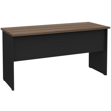 Mesa Reta 120cm Para Escritório 25mm MEPA251200 Nogal Preto Seara Menor preço em Mesa Reta 120cm Para Escritório 25mm MEPA251200 Nogal Preto Seara