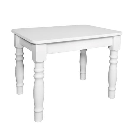Mesa Retangular Country Infantil 52x68 cm Branca - Ecomóveis Menor preço em Mesa Retangular Country Infantil 52x68 cm Branca - Ecomóveis