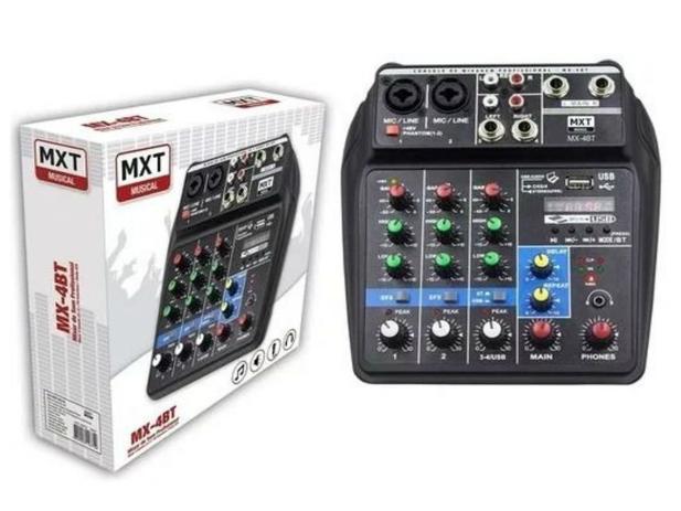 Mesa Som Mx4bt 4 Canais Efx Usb Bluetooth Pc Interface MXT é ruim? Mesa Som Mx4bt 4 Canais Efx Usb Bluetooth Pc Interface MXT é boa?