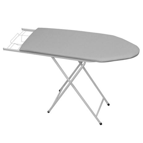 Mesa/Tábua Passar Roupa 3 Níveis de Altura 36cm Largura c/ Suporte p/ Ferro - Açomix Menor preço em Mesa/Tábua Passar Roupa 3 Níveis de Altura 36cm Largura c/ Suporte p/ Ferro - Açomix