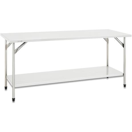 Mesa Total Inox 430 1,00 x 0,70 x 0,90 m Fritomaq Menor preço em Mesa Total Inox 430 1,00 x 0,70 x 0,90 m Fritomaq